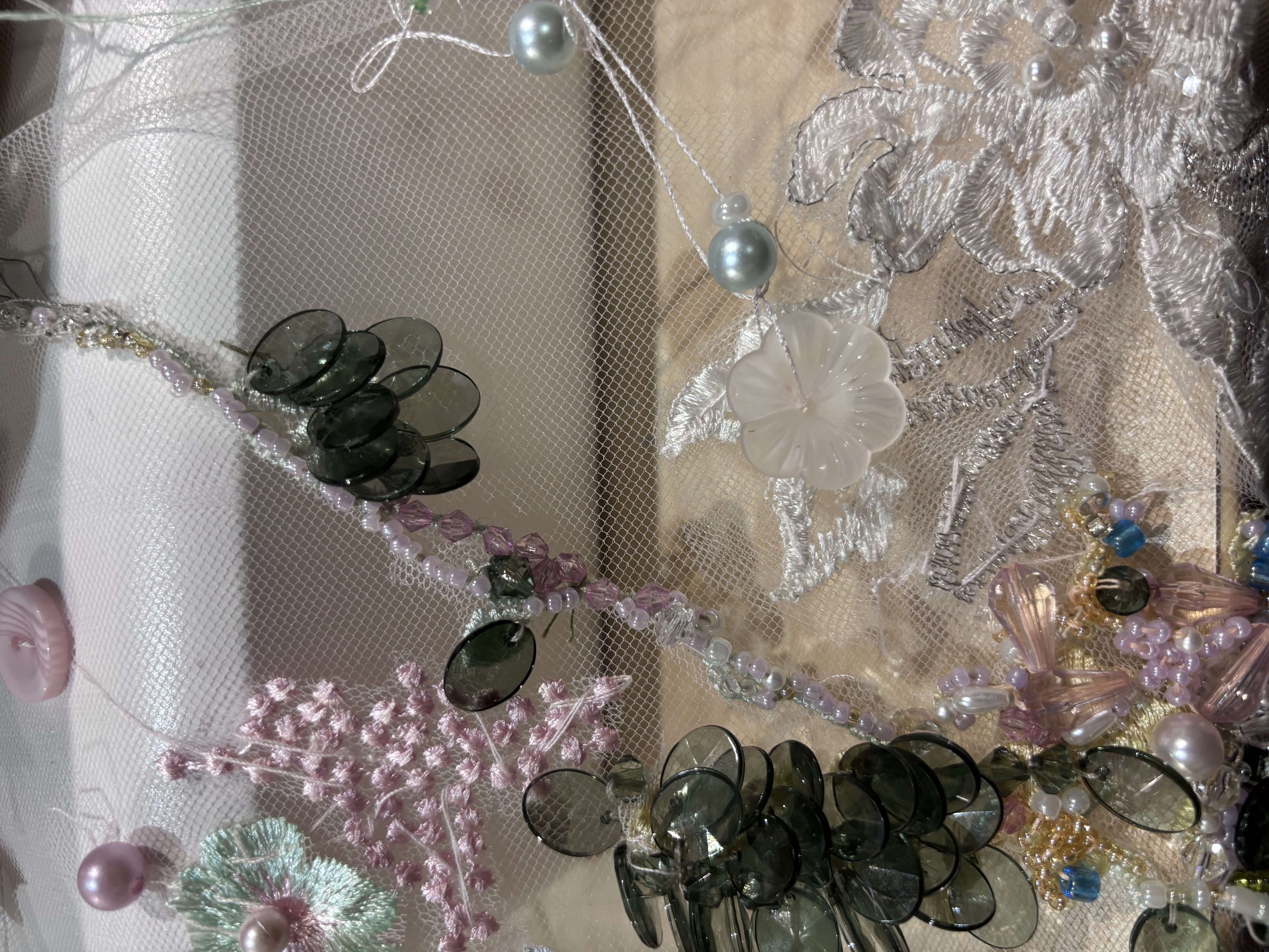 Hand embroidery detail